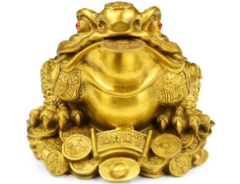 金蟾摆件